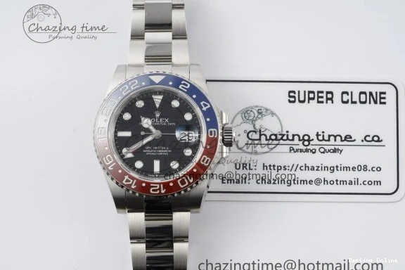 0111 ZeroBulk GMT Master II 126710 BLRO 904L SS KING Factory 1:1 Best Edition on Oyster Bracelet K3285 CHS 2073